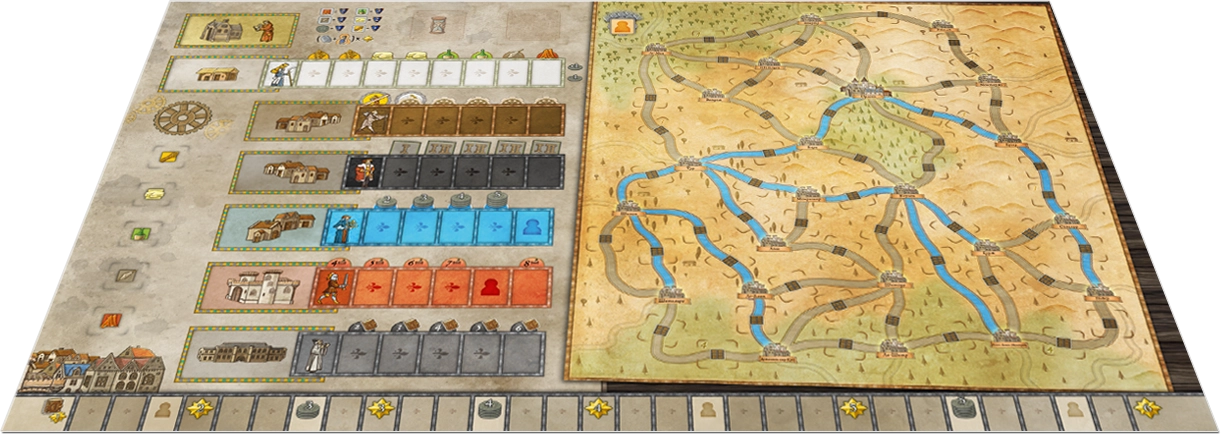 Настільна гра Орлеан (Orleans), бренду Games 7Days, для 2-5 гравців, час гри > 60хв. - 6 - KUBIX 