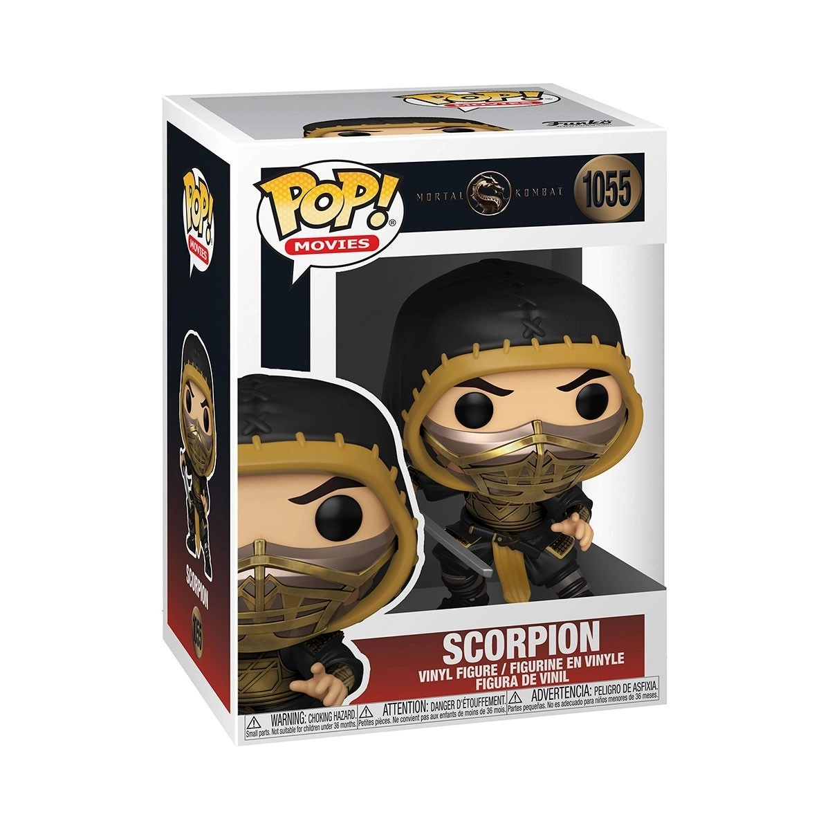 Игровая фигурка FUNKO POP! СКОРПИОН (Scorpio) Mortal Kombat #1055, бренду Funko - 3 - KUBIX 