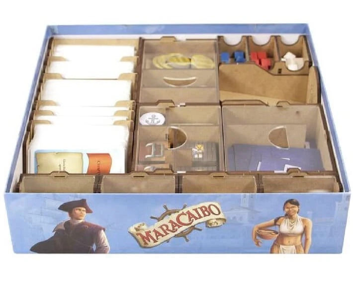 Органайзер для настольной игры Маракайбо (Organizer for boardgame Maracaibo), бренду Tower Rex - KUBIX