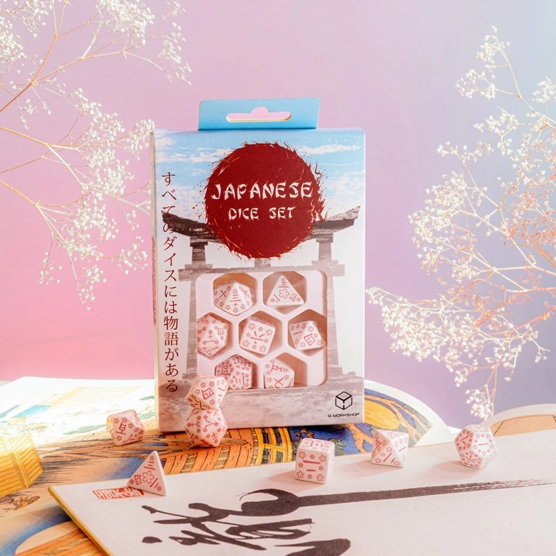 Набір кубиків Japanese Dice Set: Cherry Blossoms Petals - 2 - KUBIX 