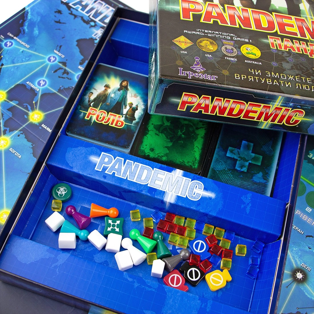 Настольная игра Пандемия (Pandemic), бренду Игромаг, для 2-4 гравців, час гри < 60мин. - 14 - KUBIX 