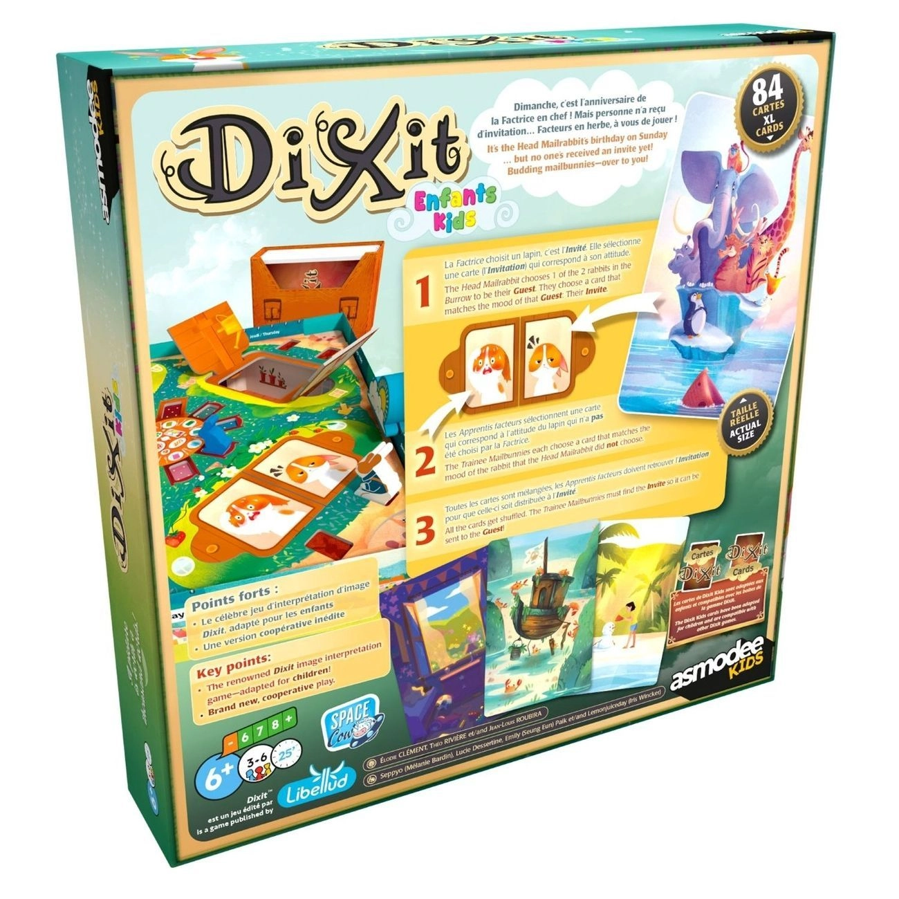 Настольная игра Dixit: Kids (Диксит Детский), бренду Игромаг, для 3-6 гравців, час гри < 30мин. - 2 - KUBIX 