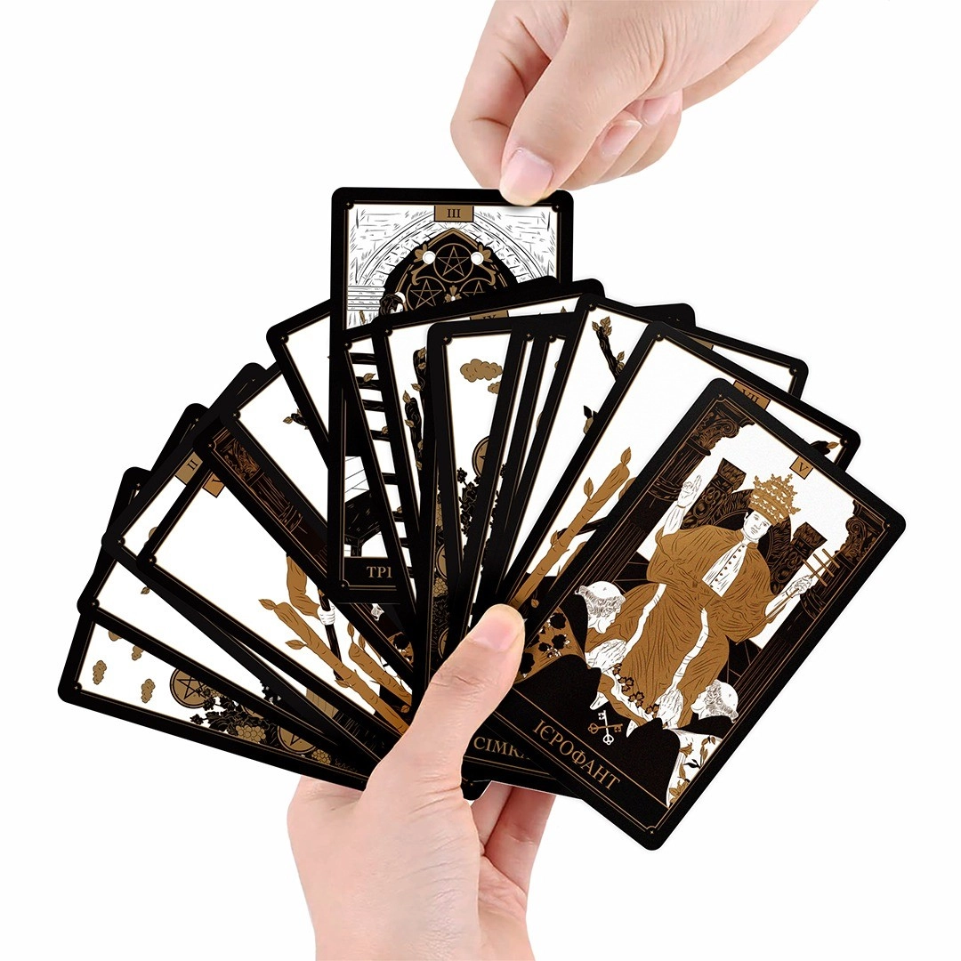 Карты Таро "Золотая колода" (Golden Deck Tarot), бренду ORNER - 3 - KUBIX 