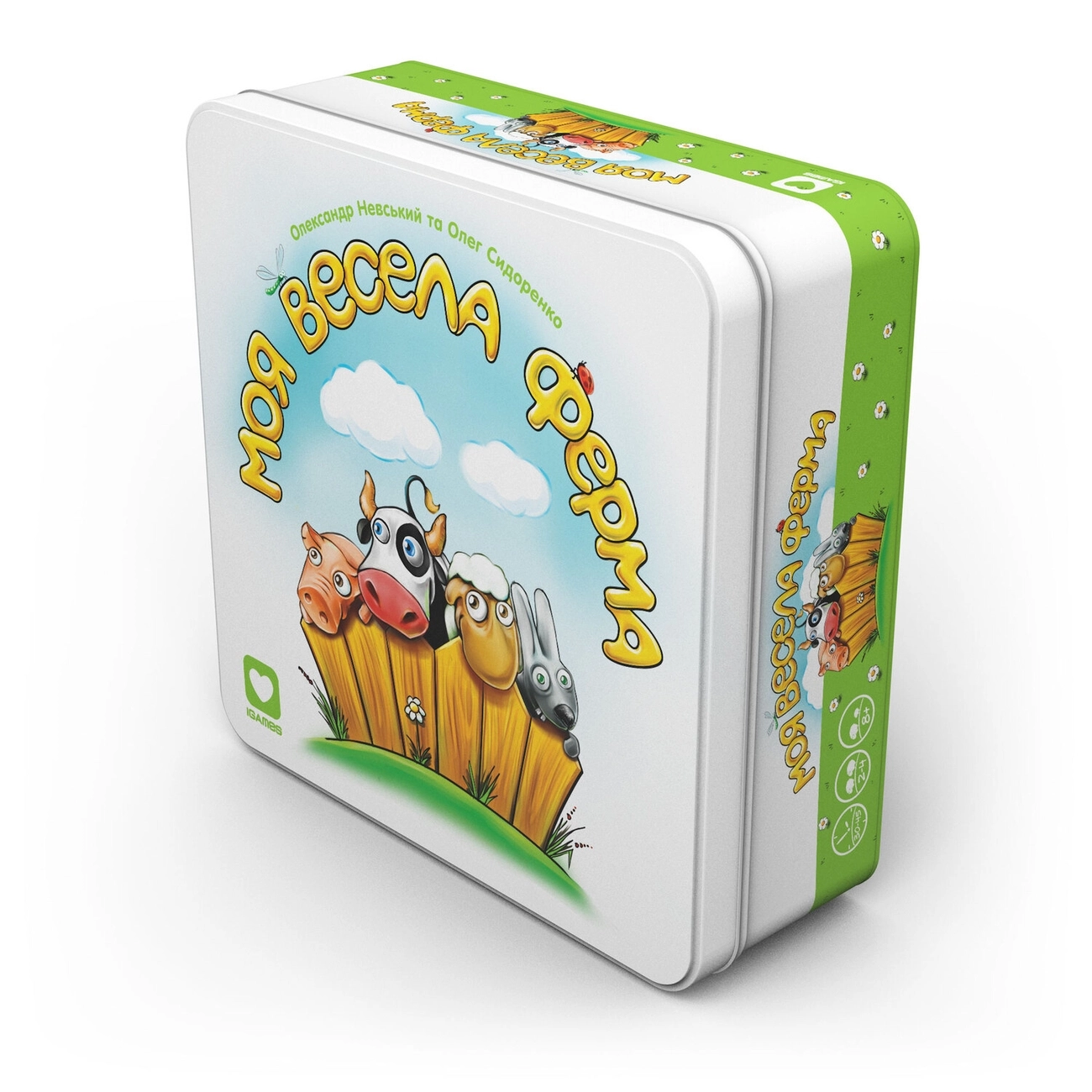 Настольная игра Моя Весёлая Ферма (My Happy Farm), бренду IGAMES, для 2-4 гравців, час гри < 60мин. - 2 - KUBIX 