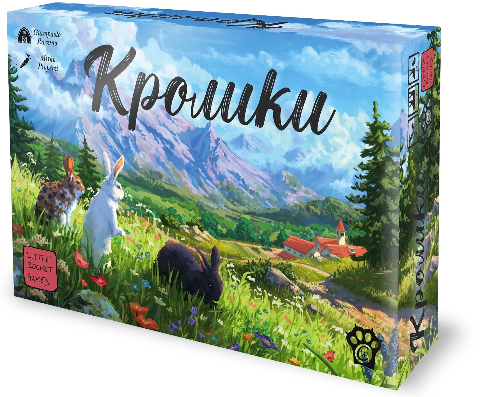 Настольная игра Кролики (Coney), бренду Woodcat, для 1-4 гравців, час гри < 30мин. - 5 - KUBIX 
