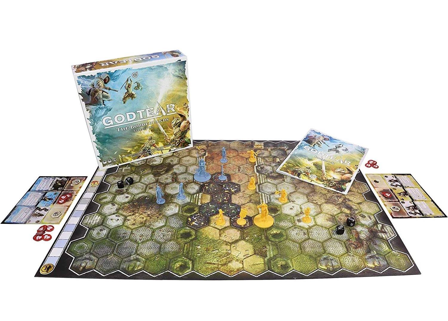 Настільна гра Godtear: The Borderlands Тітус/Фінварр (Godtear: The Borderlands Starter Set Titus/Finvarr) (EN), бренду Steamforged Games Ltd., для 2-2 гравців, час гри < 60хв. - 3 - KUBIX 