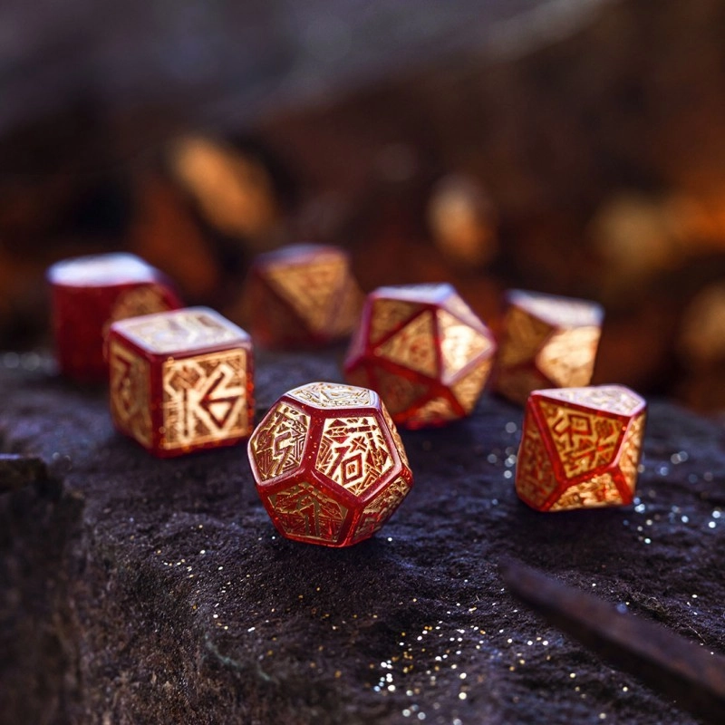 Набор кубиков Dwarven Jewels Modern Dice Set - 3 - KUBIX 