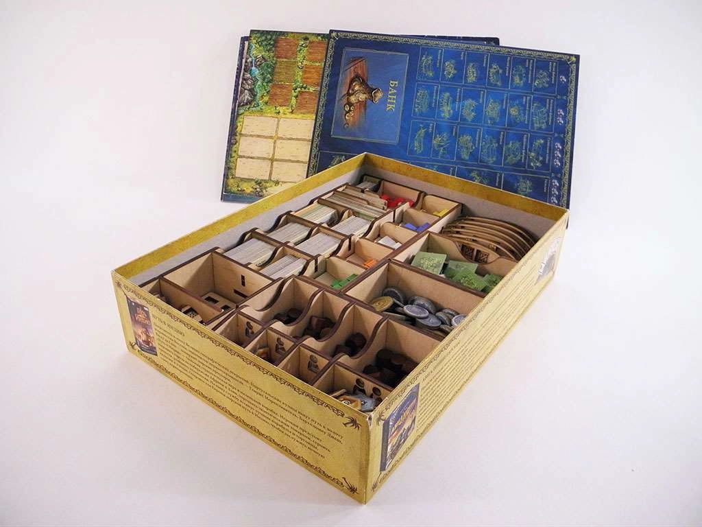  Органайзер для настільної гри Пуерто-Ріко (Organizer for boardgame Puerto Rico), бренду Tower Rex - 2 - KUBIX 