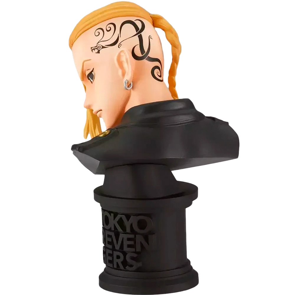 Фігурка Кен Рюгудзі (бюст). Токійські месники (TOKYO REVENGERS Ken Ryuguji Faceculptures) - 2 - KUBIX 