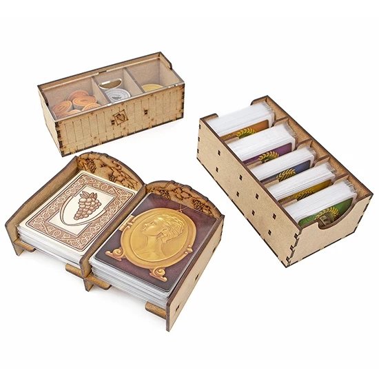 Органайзер для настольной игры Виноделие / Organizer for boardgame Viticulture, бренду Tower Rex - 3 - KUBIX 