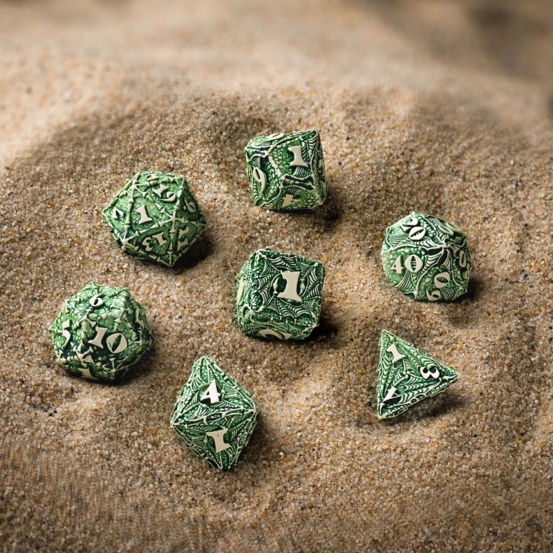 Набір кубиків Dracopolis: Andean Longneck Dice Set (7), бренду Q-Workshop - 4 - KUBIX 