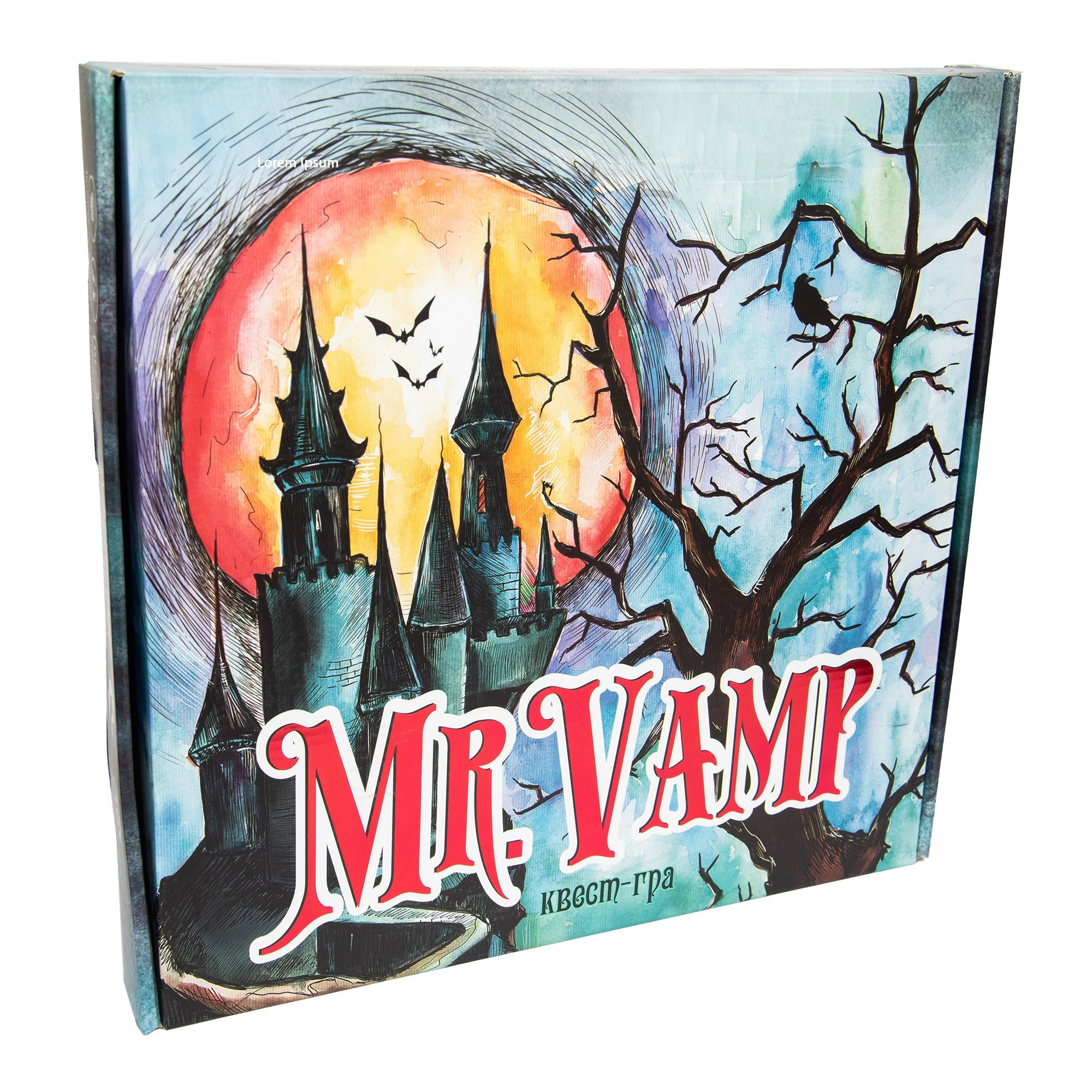 Настольная игра Мистер Вамп (Mr.Vamp), бренду Strateg, для 2-6 гравців, час гри < 30мин. - KUBIX
