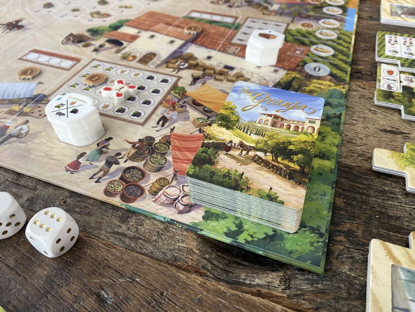 Настольная игра Ла Гранха. Делюкс издание (La Granja: Deluxe Master Set), бренду Board and Dice, для 1-4 гравців, час гри > 60мин. - 7 - KUBIX 