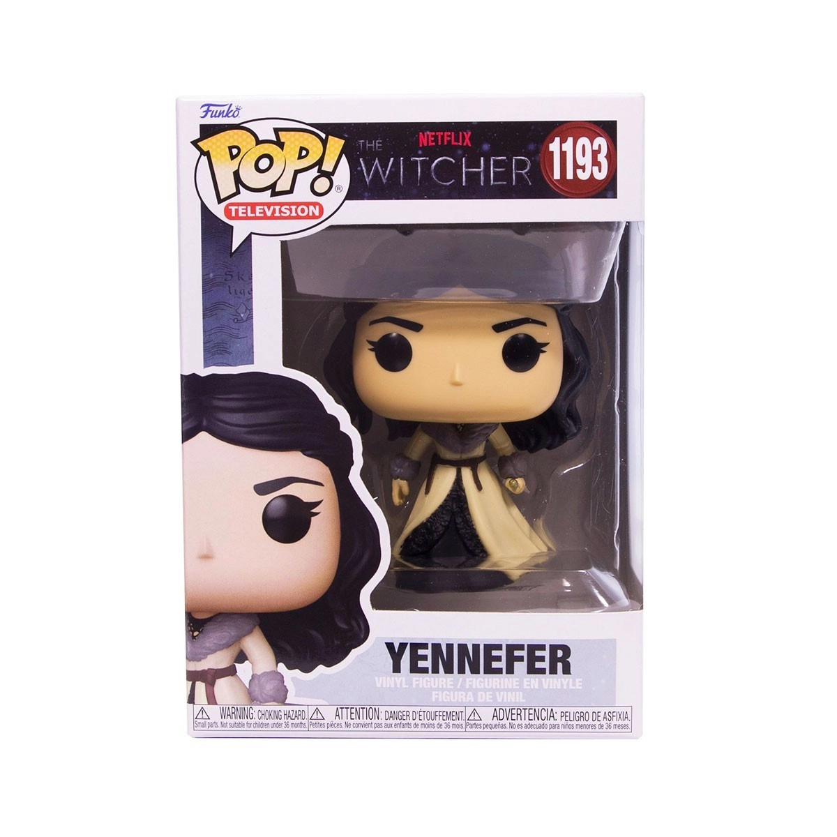 Игровая фигурка FUNKO POP! ЙЕННЕФЕР (Yennefer) Pop TV Witcher #1193, бренду Funko - 7 - KUBIX 