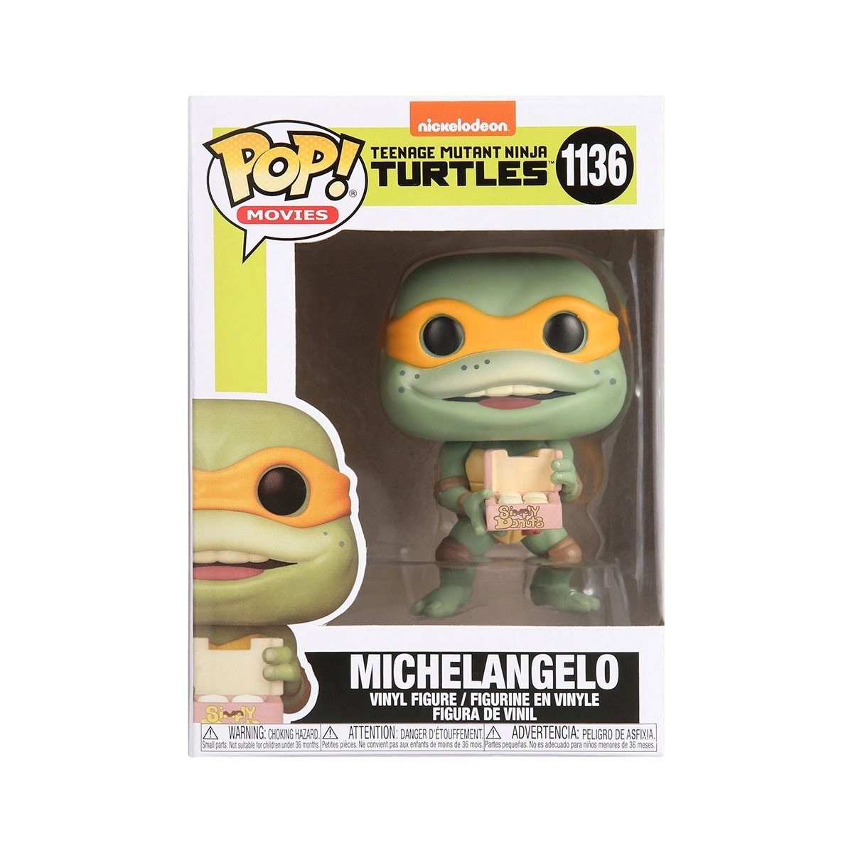 Ігрова фігурка FUNKO POP! МІКЕЛАНДЖЕЛО (Michelangelo) TMT #1136, бренду Funko - 5 - KUBIX 