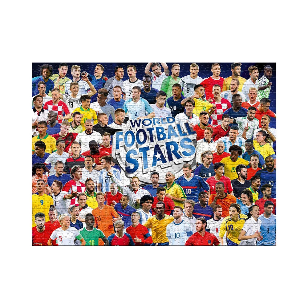 Пазл WORLD FOOTBALL STARS (1000 шт.) - 3 - KUBIX 