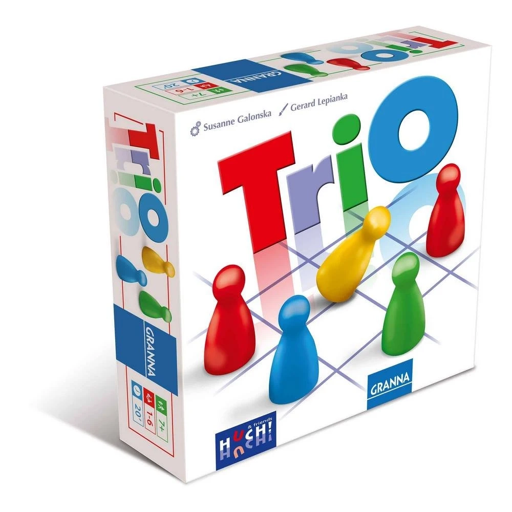 Настольная игра Трио (Trio), бренду Granna, для 1-6 гравців, час гри < 30мин. - KUBIX