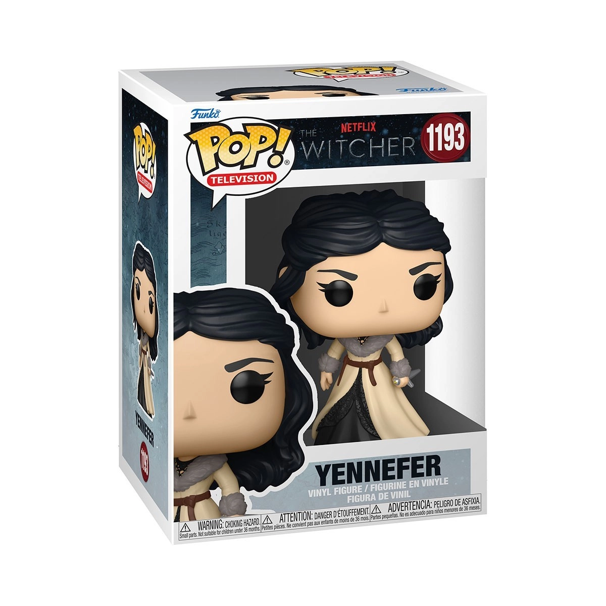 Ігрова фігурка FUNKO POP! ЙЕННЕФЕР (Yennefer) Pop TV Witcher #1193, бренду Funko - 3 - KUBIX 