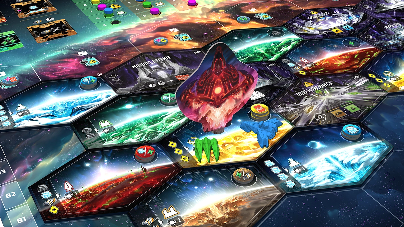 Настільна гра Край Андромеди (Andromeda's Edge), бренду Games 7Days, для 2-4 гравців, час гри > 60хв. - 9 - KUBIX 