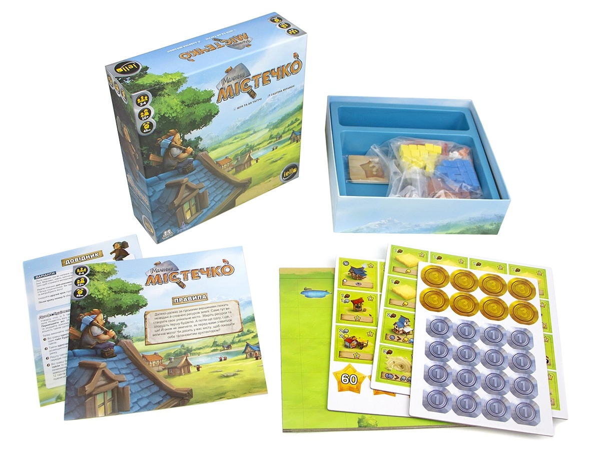 Настольная игра Маленький город (Little Town), бренду Игромаг, для 2-4 гравців, час гри < 60мин. - 17 - KUBIX 