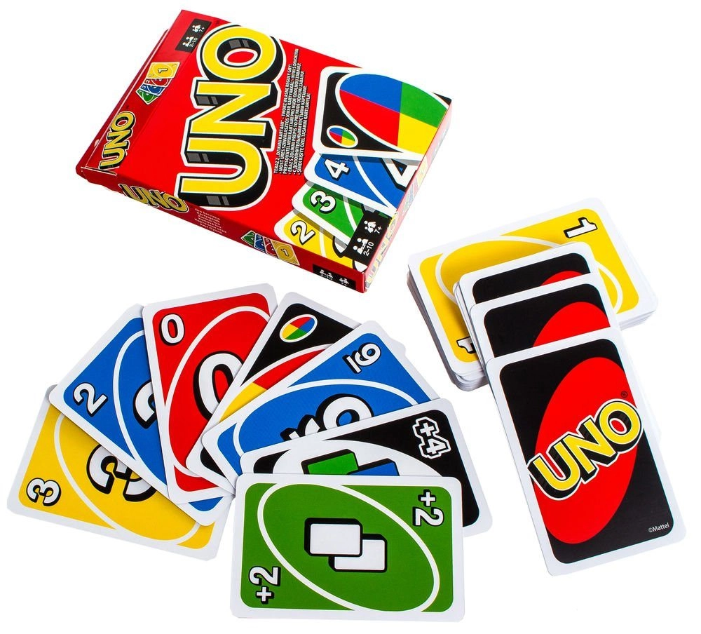 Настольная игра UNO (Уно), бренду Mattel, для 2-10 гравців, час гри < 30мин. - 3 - KUBIX 