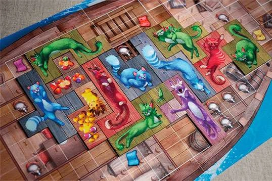 Настільна гра Острів котів (The Isle of Cats), бренду Geekach Games, для 1-4 гравців, час гри < 60хв. - 3 - KUBIX