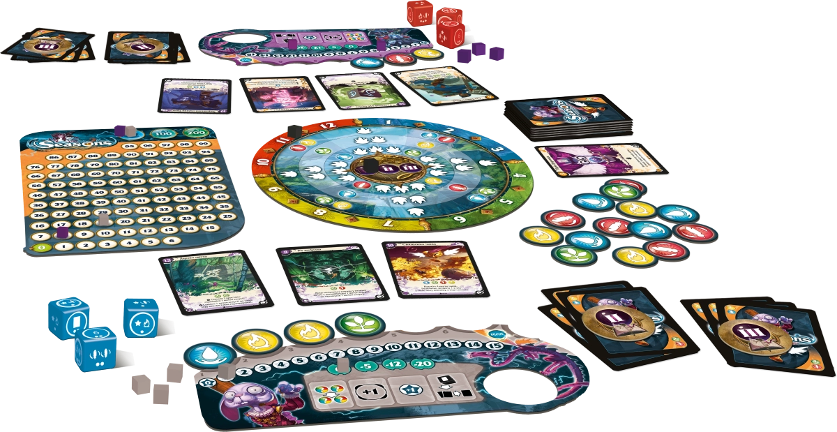 Настольная игра «Время года (Seasons)», бренду Geekach Games, для 2-4 гравців, час гри < 60мин. - 4 - KUBIX 