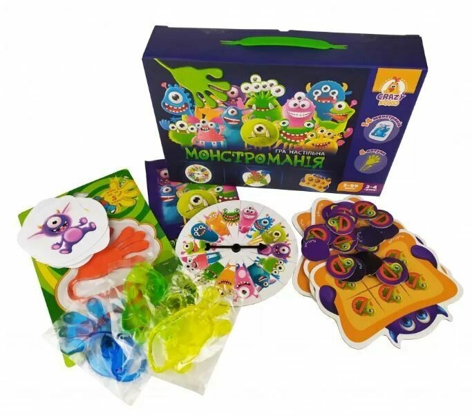 Настільна гра Монстроманія, бренду Vladi Toys, для 2-4 гравців - 4 - KUBIX 