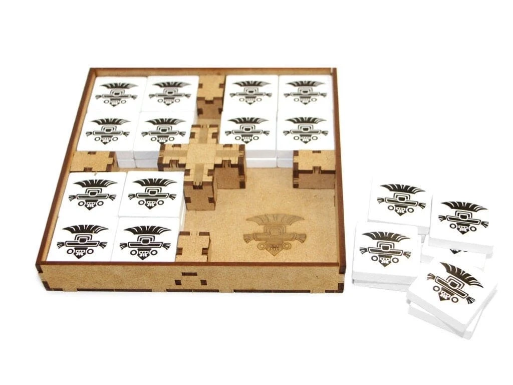 Органайзер для настольной игры Теотиуакан: Город Богов (Organizer for boardgame Teotihuacan: City of Gods), бренду Tower Rex - 2 - KUBIX 