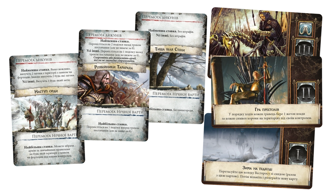 Настільна гра Гра престолів. Друге видання (A Game of Thrones: The Board Game Second Edition), бренду Geekach Games, для 3-6 гравців, час гри > 60хв. - 5 - KUBIX 