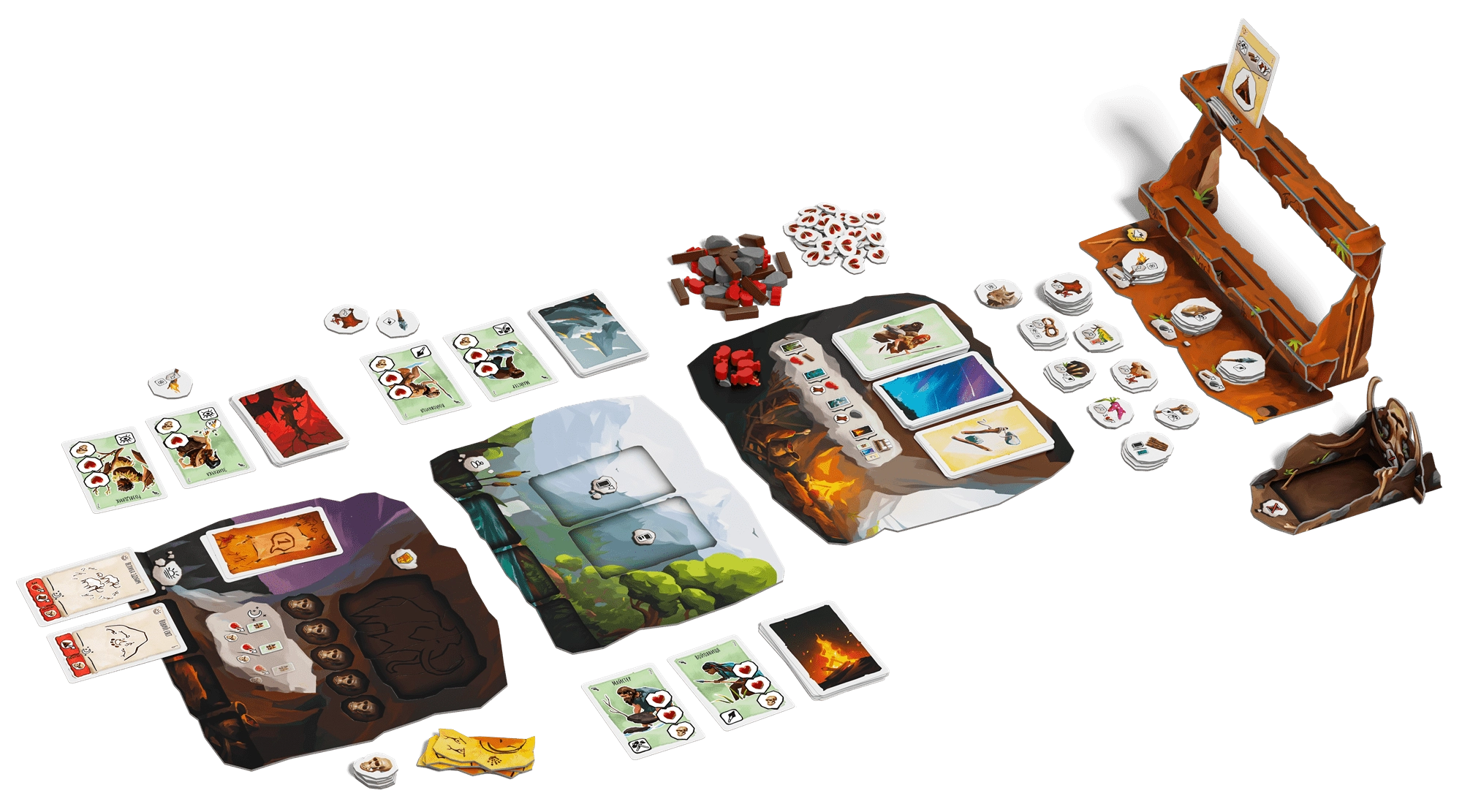 Настольная игра Палео (Paleo), бренду Feelindigo, для 1-4 гравців, час гри < 60мин. - 6 - KUBIX 