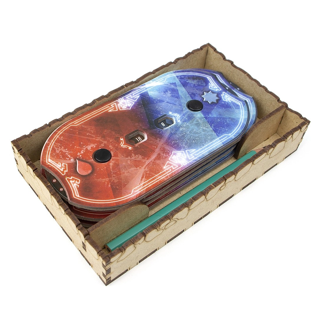 Органайзер для настольной игры Глумхейвен: Челюсти Льва (Organizer for boardgame Gloomhaven: Jaws of the Lion (Redesign)), бренду Tower Rex - 11 - KUBIX 