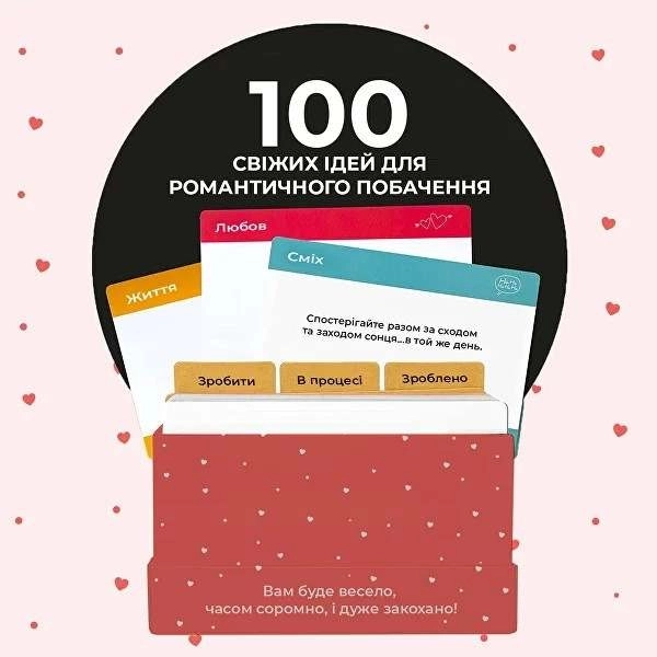 Настільна гра 100 незабутніх побачень, бренду Memo Games, для 2-2 гравців, час гри < 30хв. - 9 - KUBIX 