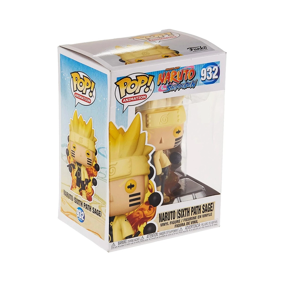 Игровая фигурка FUNKO POP! НАРУТО ШЕСТЬ ПУТЕЙ (Naruto Six Path Sage) Naruto: #932, бренду Funko - 4 - KUBIX 