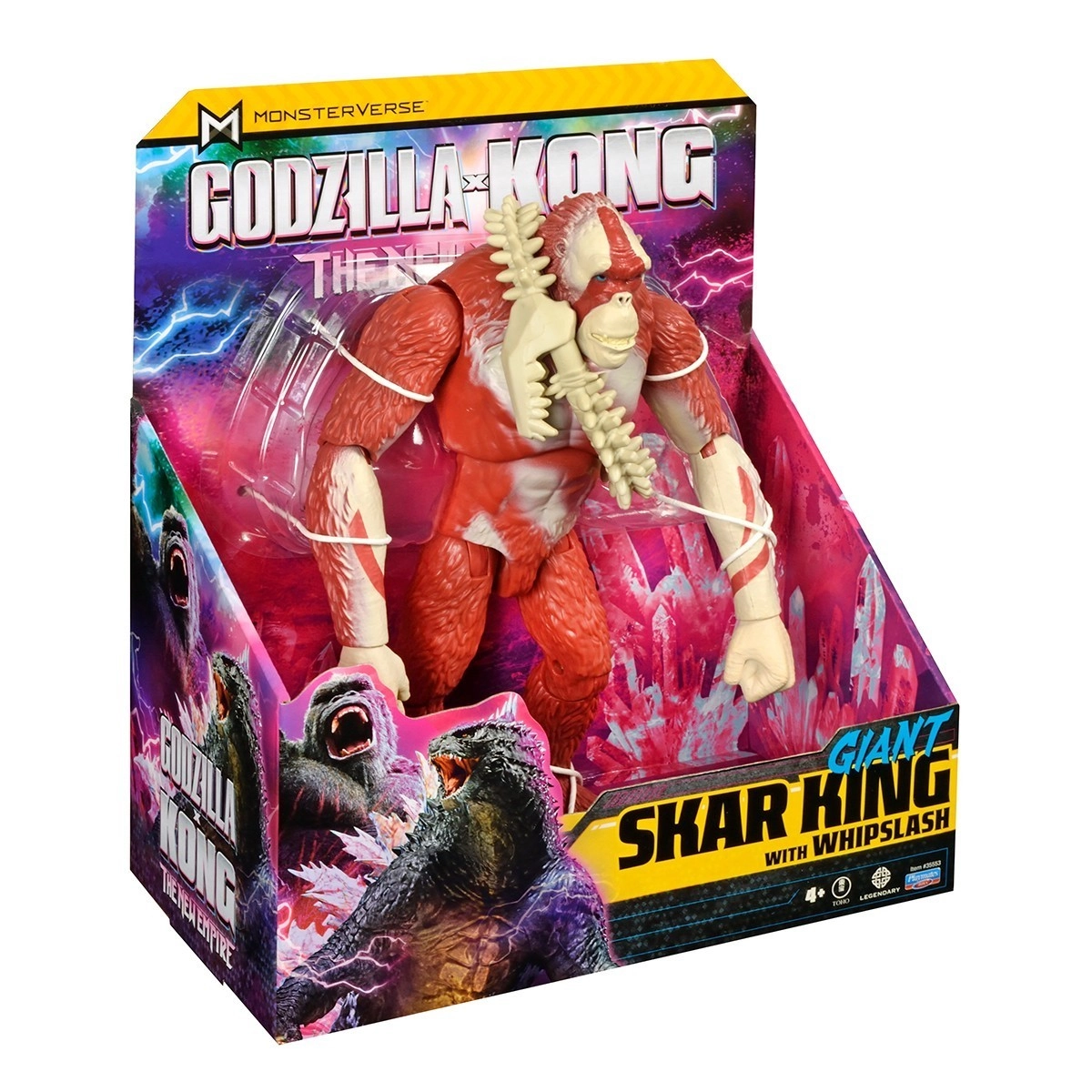 Фигурка GODZILLA VS. KONG – СКАР КИНГ ГИГАНТ (28 см), бренду MonsterVerse - 3 - KUBIX 