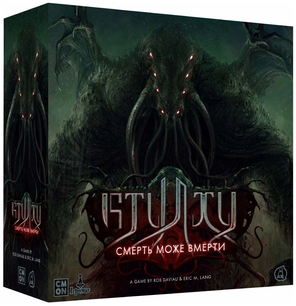 Настольная игра Ктулху. Смерть может умереть (Cthulhu: Death May Die), бренду Игромаг, для 1-5 гравців, час гри < 60мин. - KUBIX