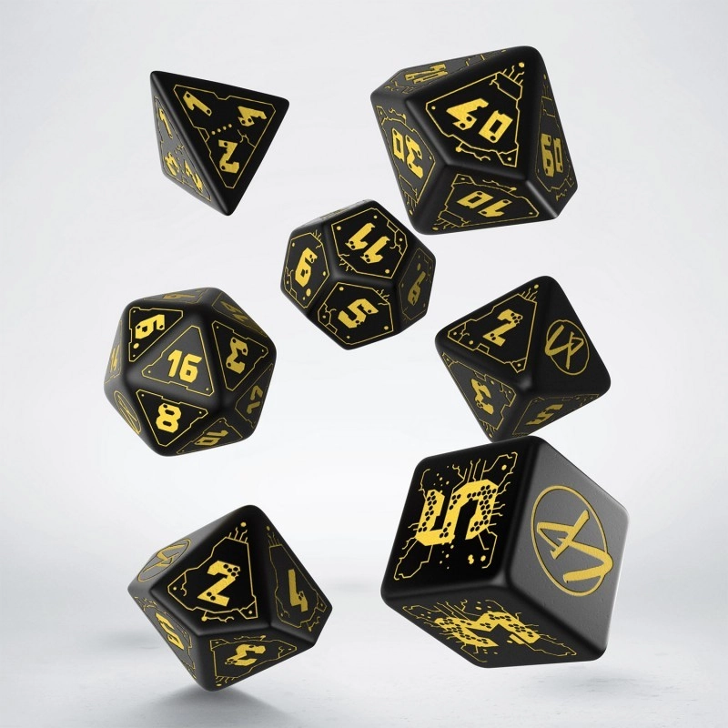 Набор кубиков Cyberpunk Red Dice Set: Wet Work - KUBIX