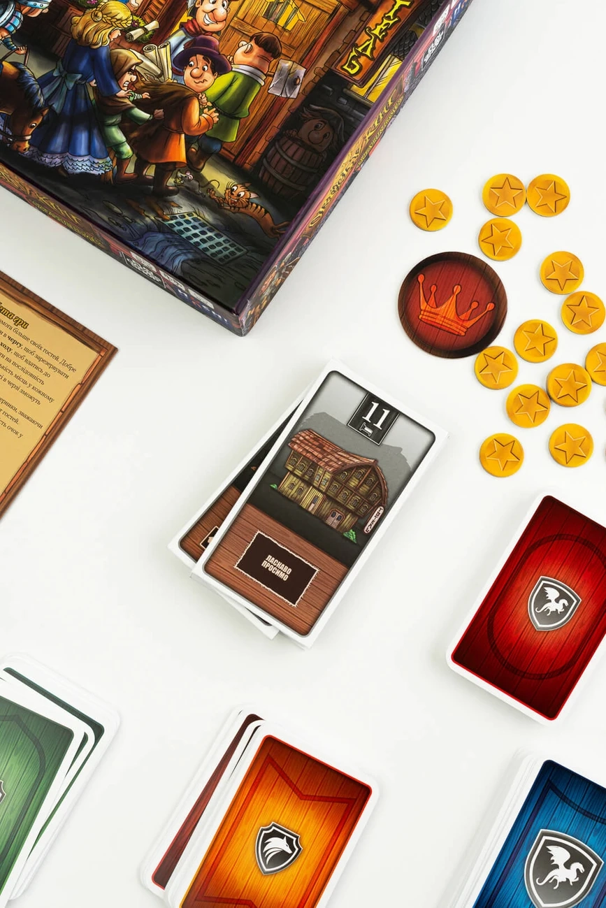 Настольная игра Овербукінг (Overbooking), бренду Fun Games Shop, для 2-4 гравців, час гри < 30мин. - 5 - KUBIX 