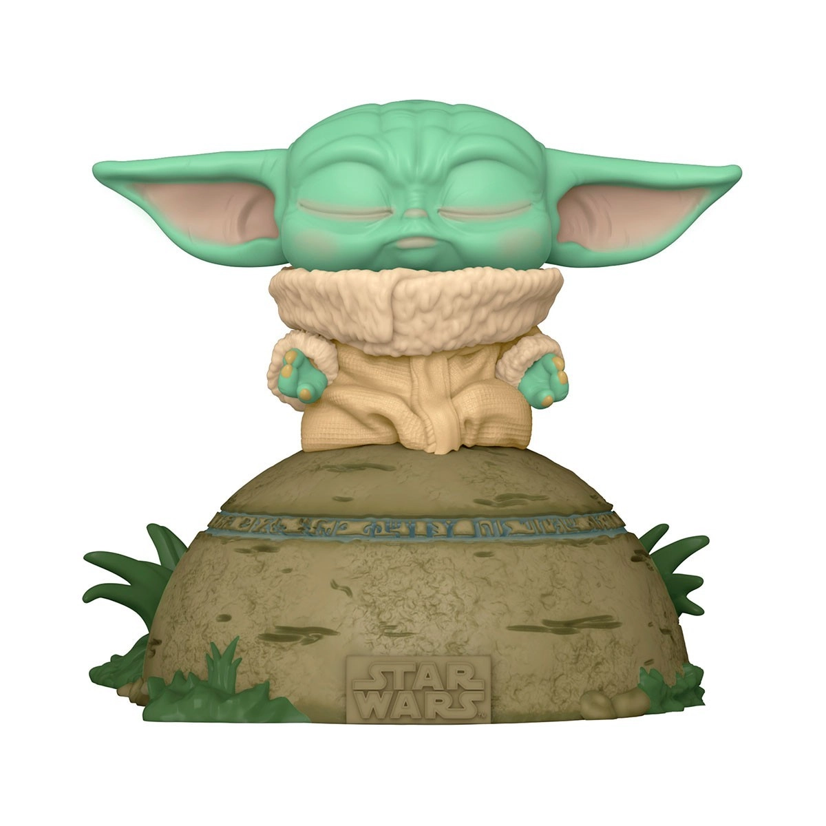 Игровая фигурка FUNKO POP! DELUXE МАЛЫШ ИСПОЛЬЗУЕТ СИЛУ (Grogu using the force) Star Wars #485, бренду Funko - KUBIX