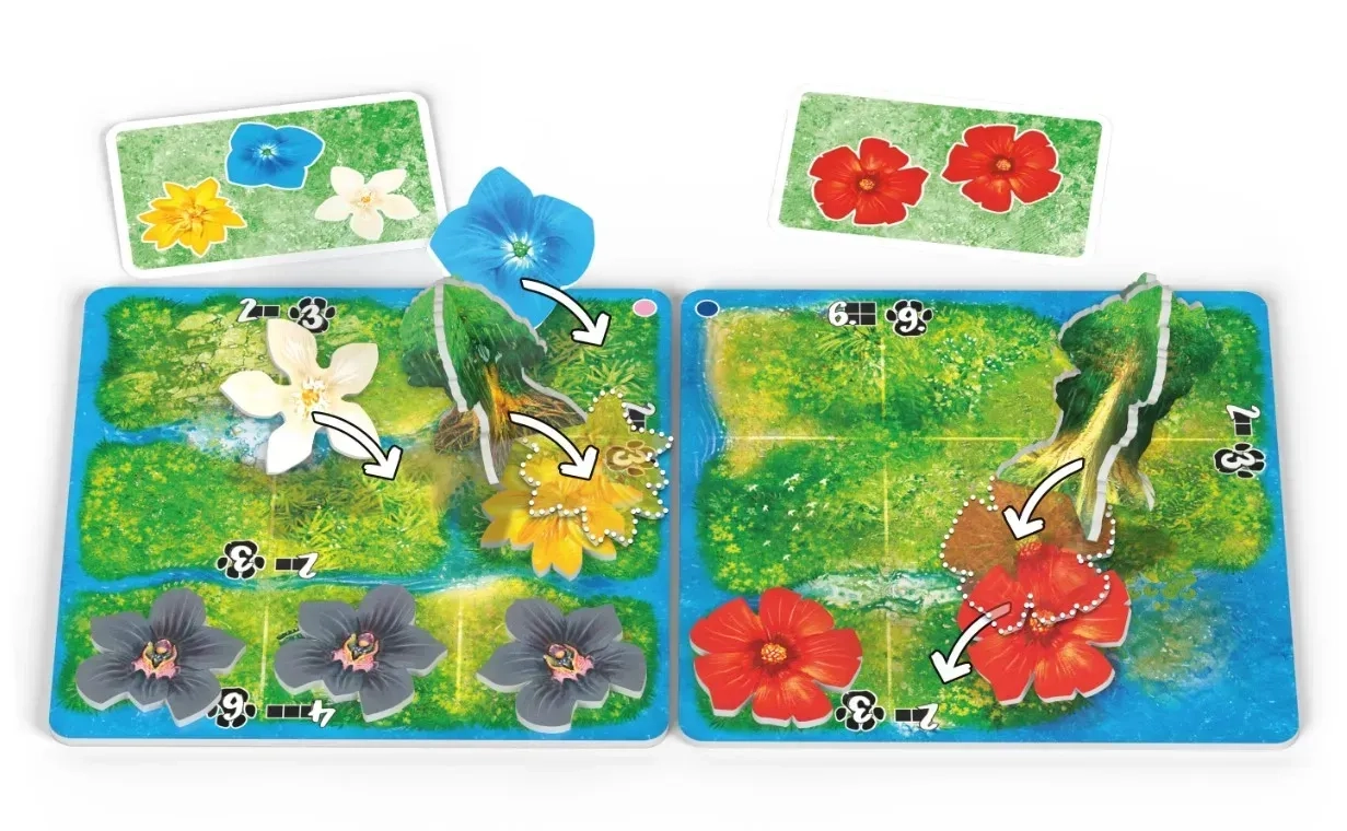 Настольная игра HUTAN: Жизнь в тропиках (HUTAN: Life in the Rainforest), бренду Lord of Boards, для 1-4 гравців, час гри < 30мин. - 4 - KUBIX 