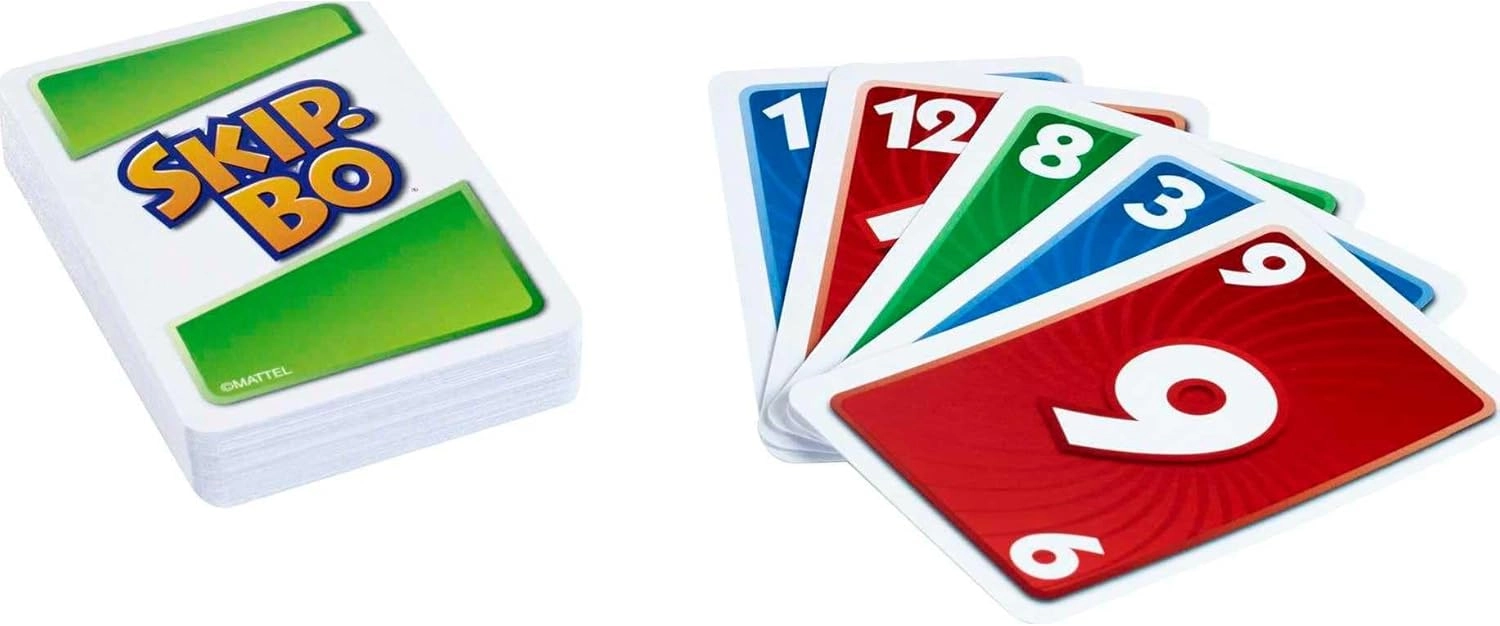 Настольная игра Skip-Bo (Mattel), бренду Mattel, для 2-6 гравців, час гри < 30мин. - 4 - KUBIX 