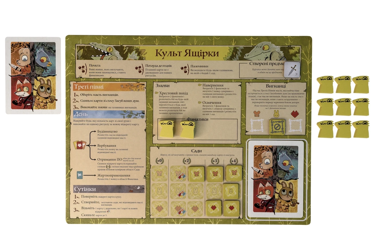 Настільна гра Root. Річкові народи (Root: The Riverfolk Expansion), бренду Kilogames, для 1-6 гравців, час гри > 60хв. - 7 - KUBIX 