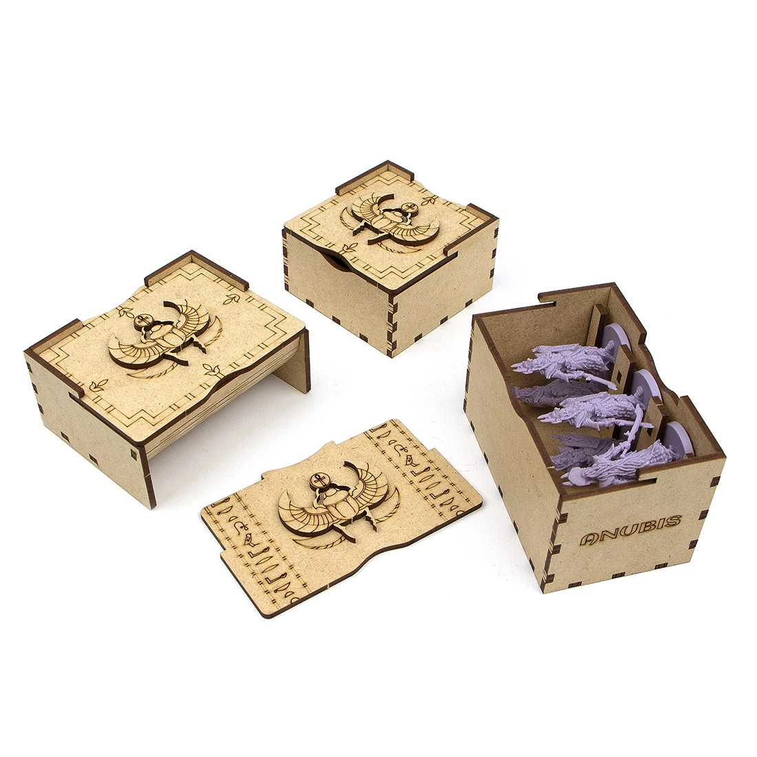 Органайзер для настільної гри Анкх: Боги Єгипту База (Organizer for boardgame Ankh: Gods of Egypt Basic), бренду Tower Rex - 5 - KUBIX 