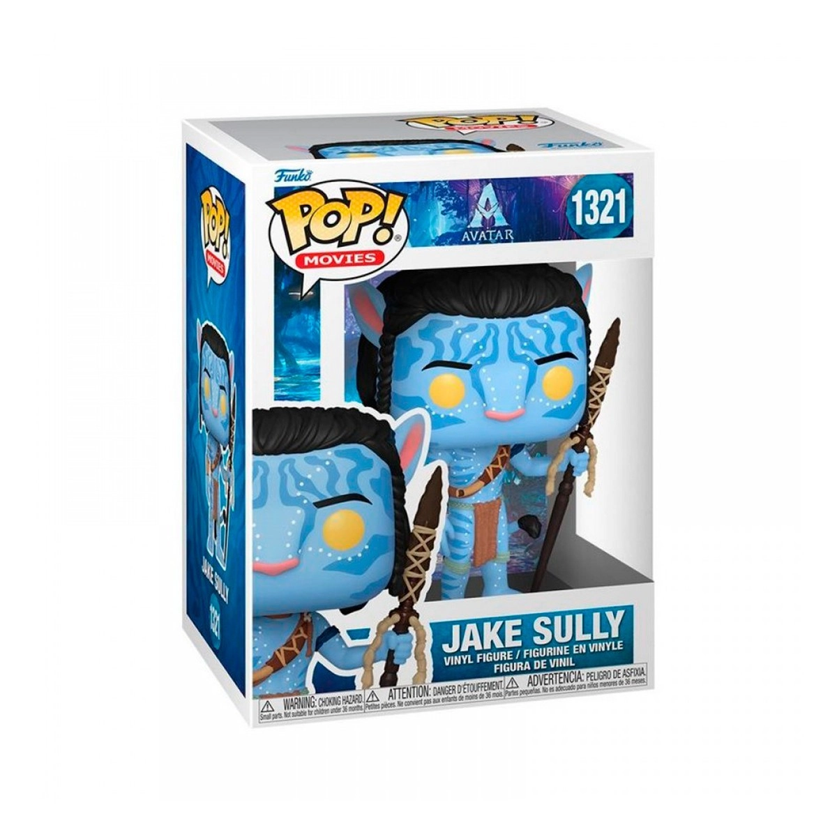 Игровая фигурка FUNKO POP! ДЖЕЙК СУЛЛИ (Jake Sully) Avatar #1321, бренду Funko - 3 - KUBIX 