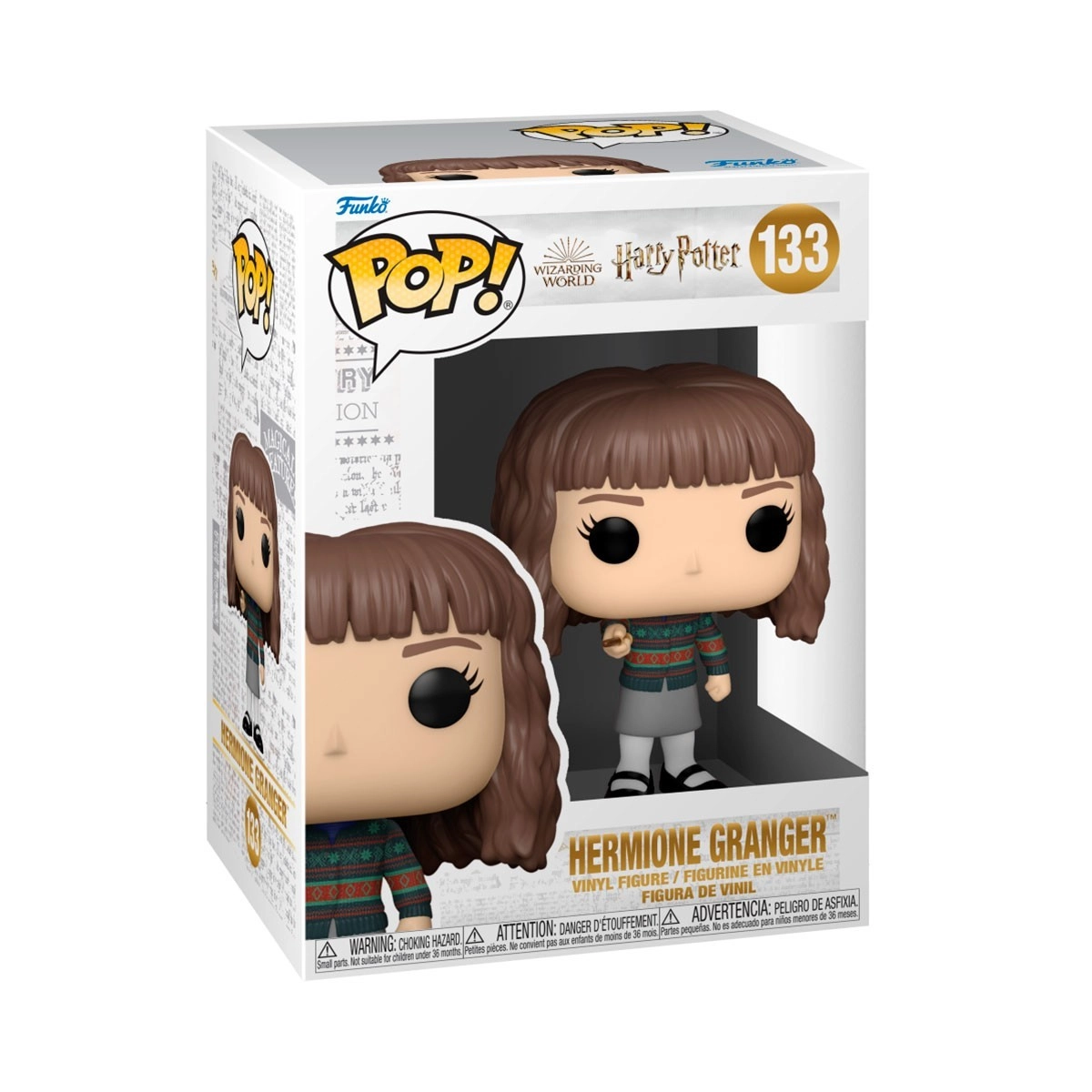 Игровая фигурка FUNKO POP! ГЕРМИОНА С ПАЛОЧКОЙ (Hermione Granger) Harry Potter #133, бренду Funko - 4 - KUBIX 