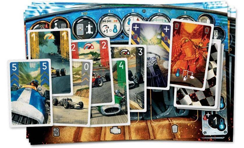 Настольная игра Турбо. Жара на трассе (Heat: Pedal to the Metal), для 1-6 гравців, час гри < 30мин. - 4 - KUBIX 