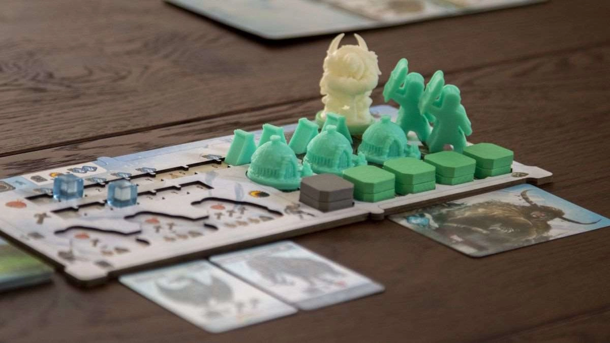 Настольная игра Бесконечная Зима. Палеоамериканцы (Endless Winter), бренду Игромаг, для 1-4 гравців, час гри < 60мин. - 10 - KUBIX 