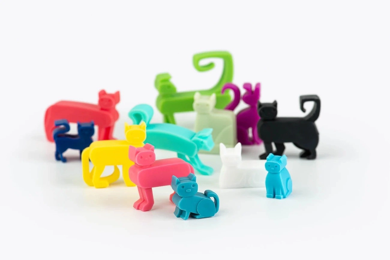 Настільна гра Котяча зграя. Гра-головоломка (Cat Stax), бренду Fun Games Shop, для 1-4 гравців, час гри < 30хв. - 4 - KUBIX 