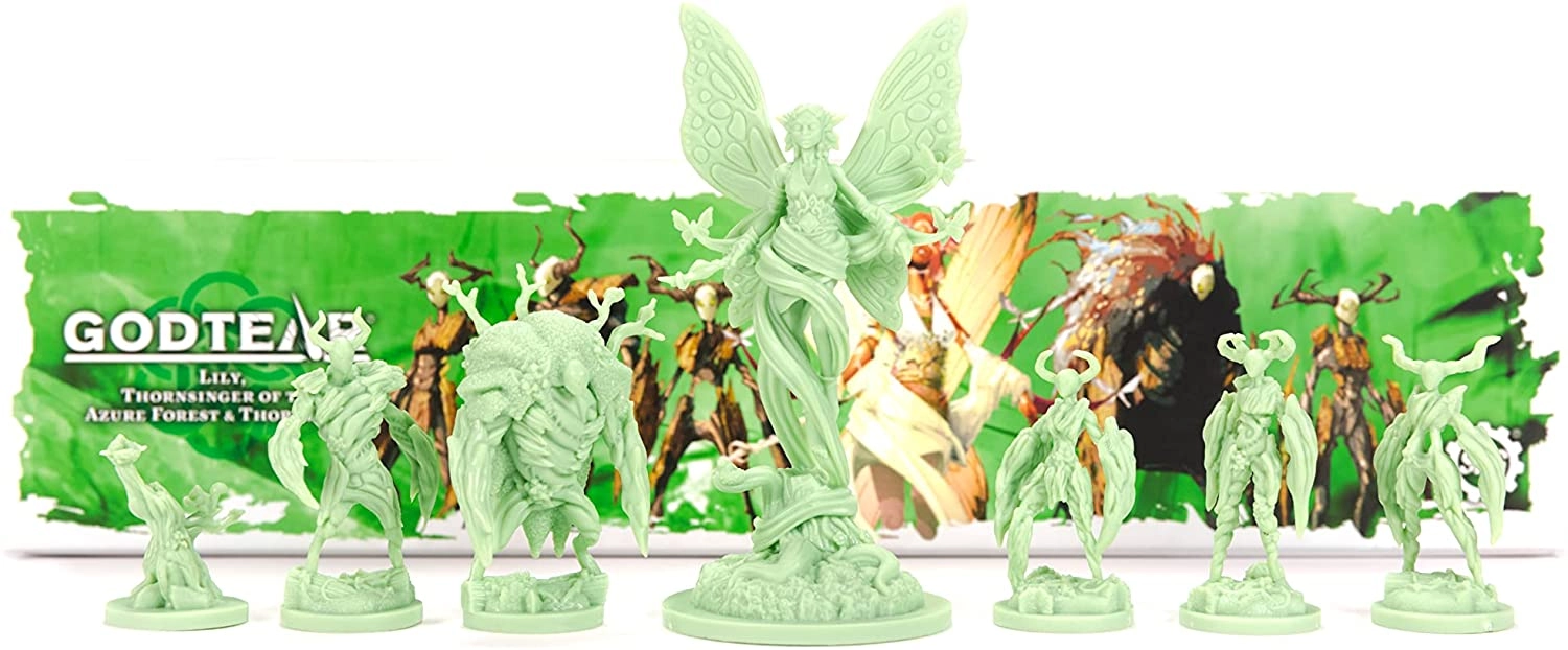 Godtear: Лили, Тернобой Лазурного леса (Godtear: Lily, Thornsinger of the Azure Forest), бренду Steamforged Games Ltd. - 2 - KUBIX 