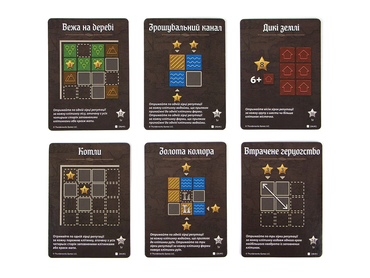Настольная игра Картографы: Рассказ Ролевого Игрока (Cartographers: A Roll Player Tale), бренду Игромаг, для 1-12 гравців, час гри < 30мин. - 11 - KUBIX 